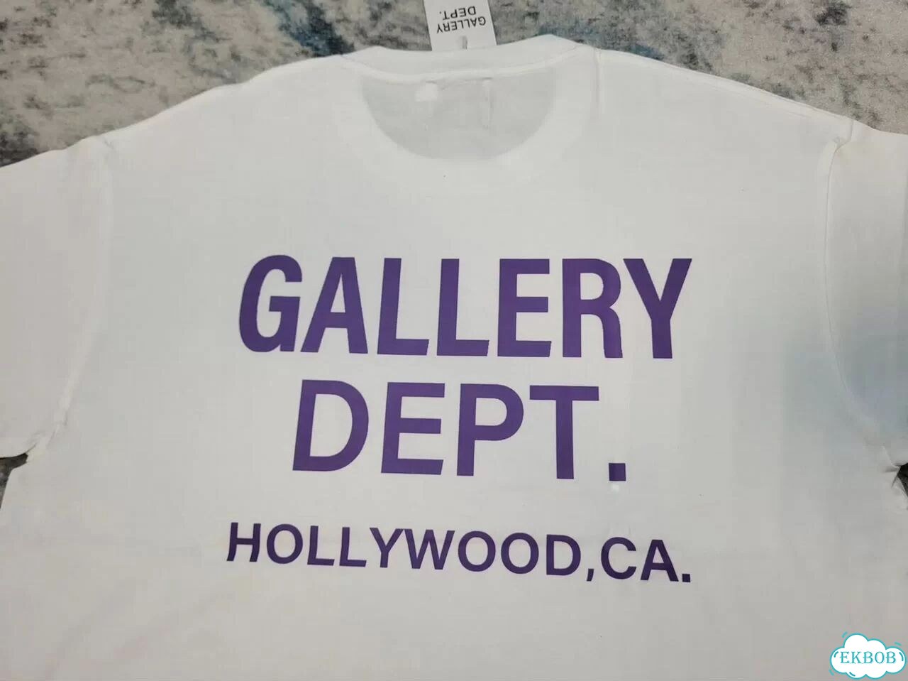 Футболка Gallery Dept Purple Logo фото 3