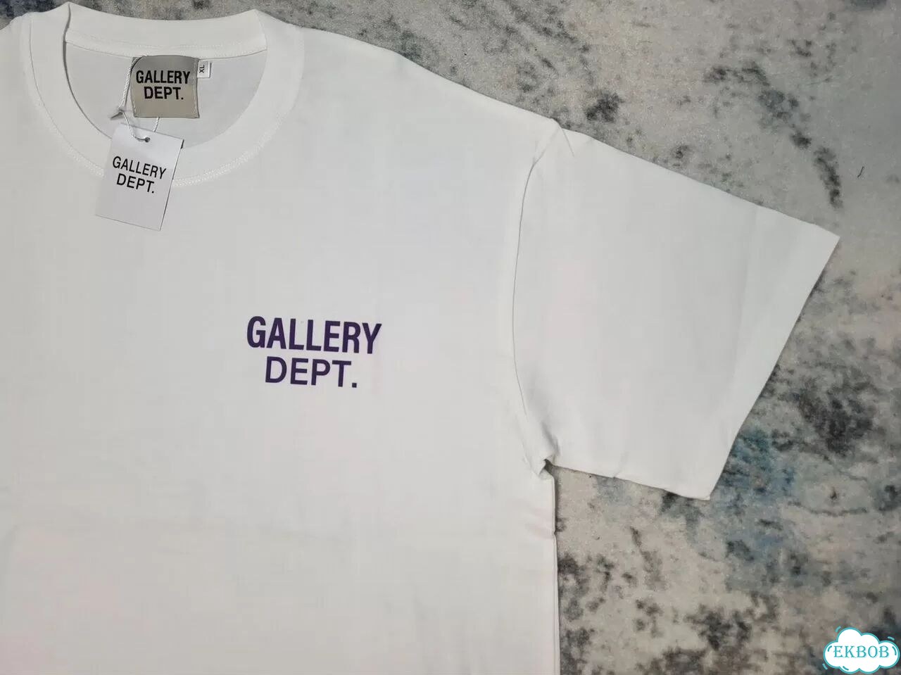 Футболка Gallery Dept Purple Logo фото 6