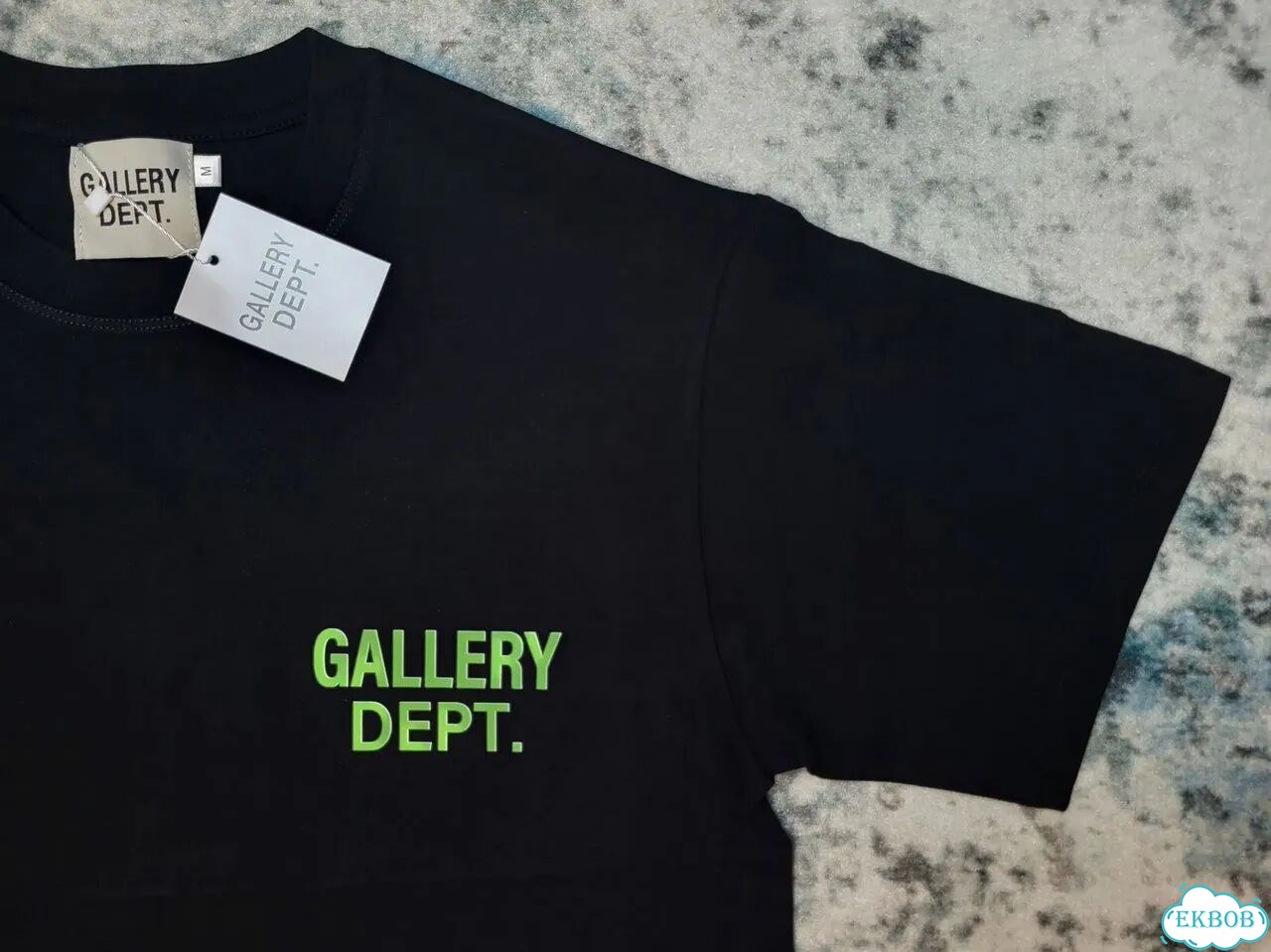 Футболка Gallery Dept Green Logo в наличии фото 10