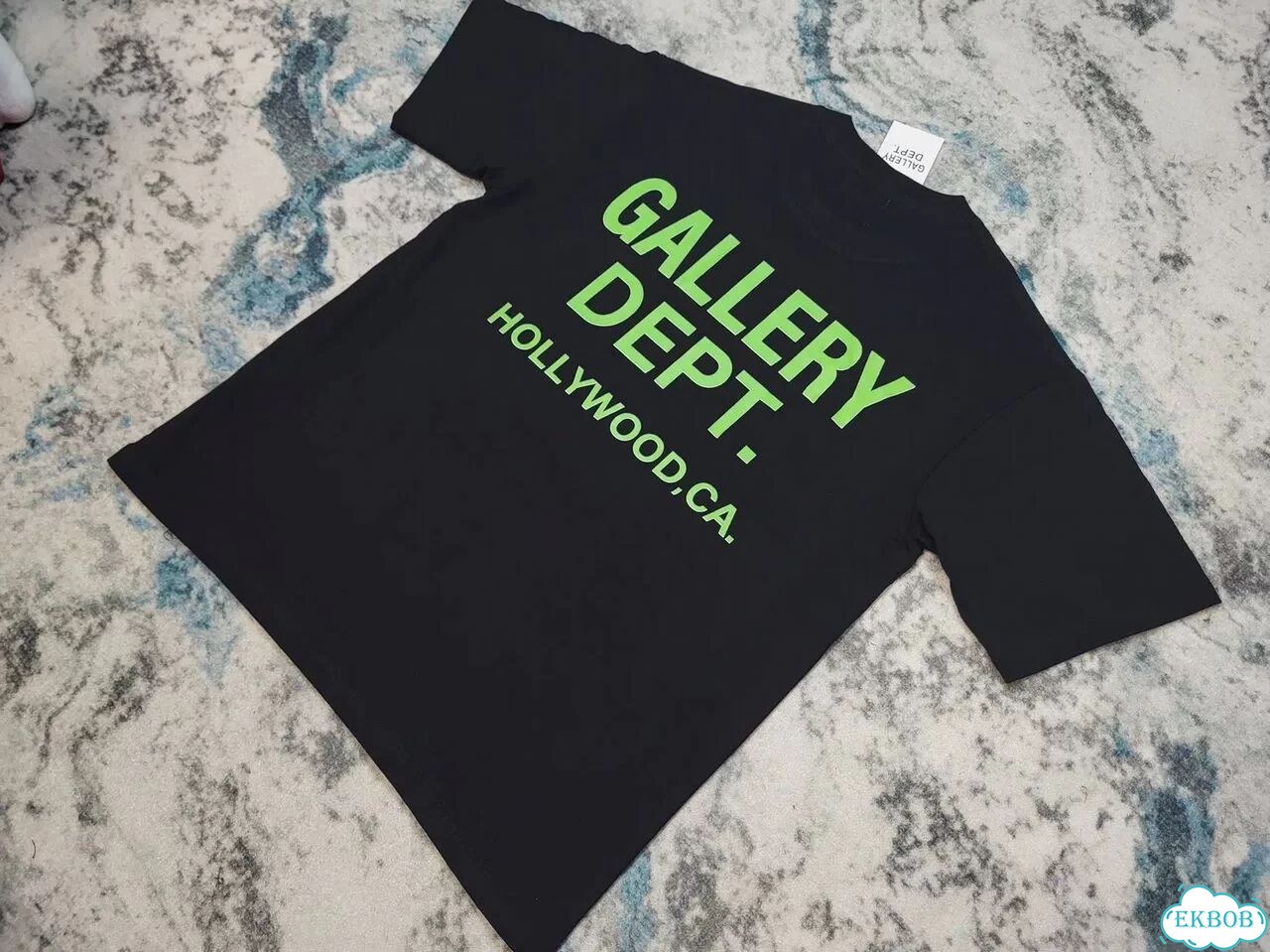 Футболка Gallery Dept Green Logo в наличии фото 2