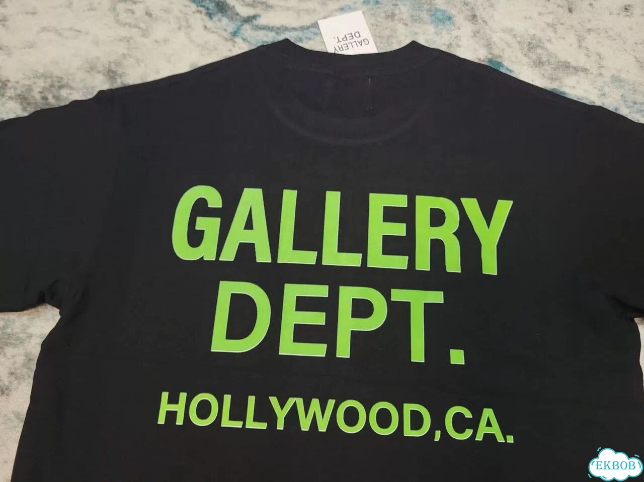 Футболка Gallery Dept Green Logo в наличии фото 5