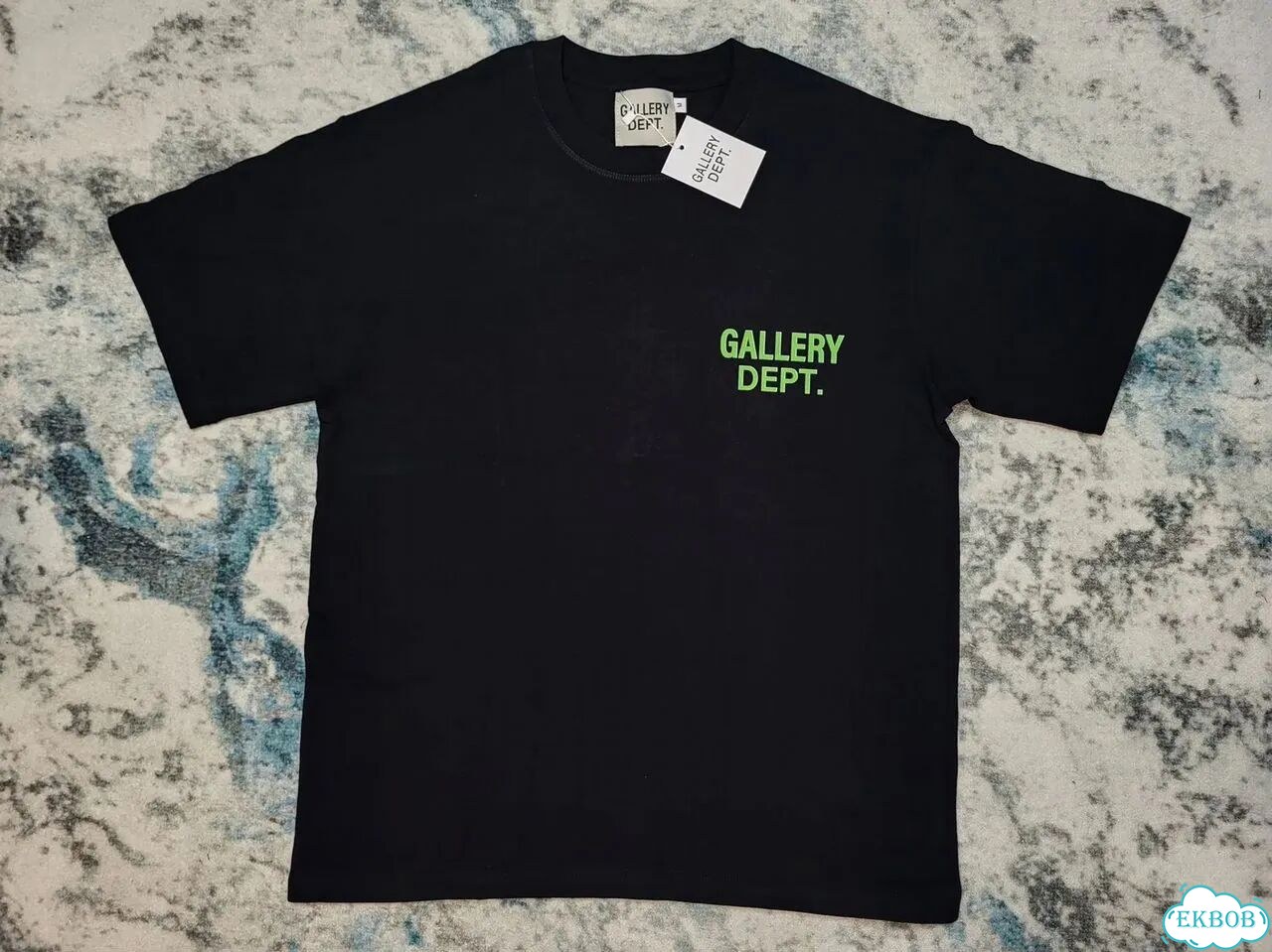 Футболка Gallery Dept Green Logo в наличии фото 7