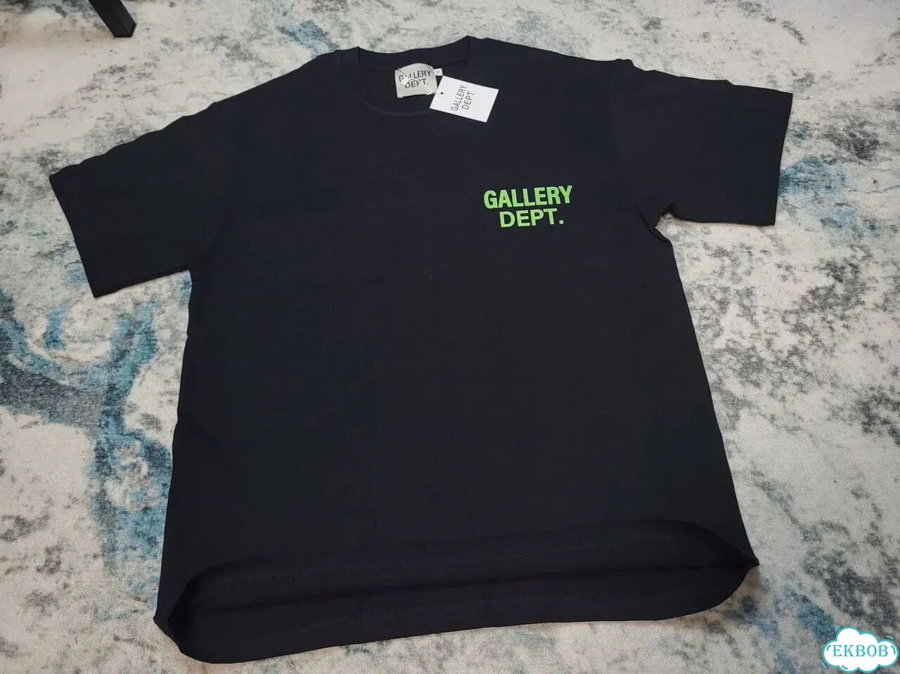 Футболка Gallery Dept Green Logo в наличии фото 8