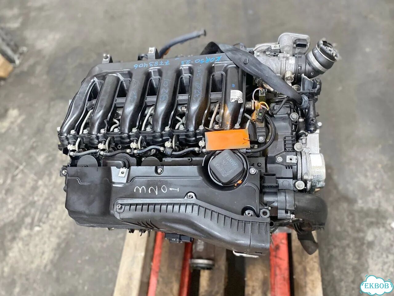 Контрактный двс M57D30 в сборе E83 218 л/с для BMW X3 E83 в наличии фото 1