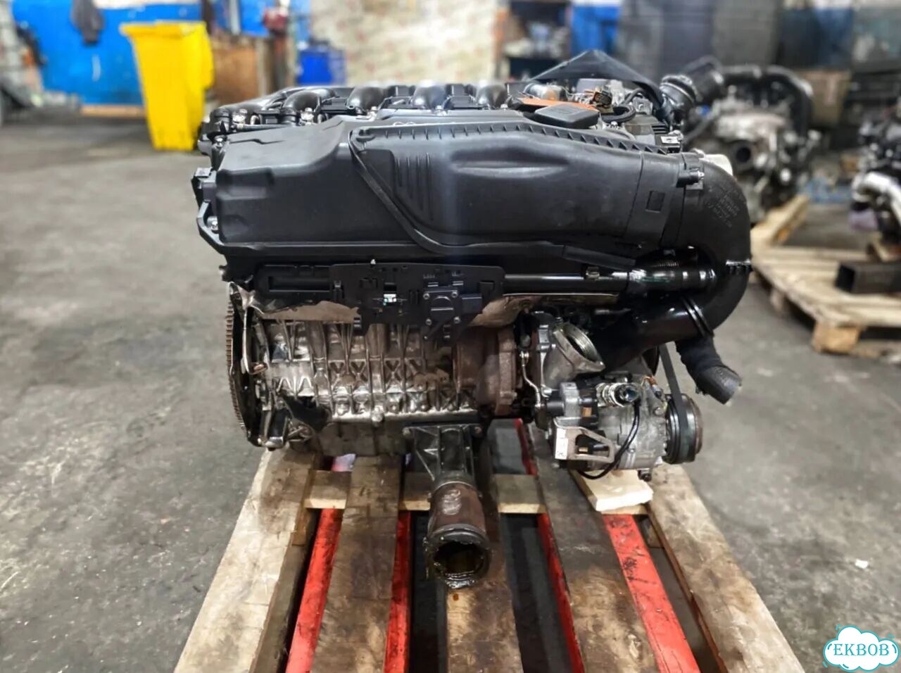 Контрактный двс M57D30 в сборе E83 218 л/с для BMW X3 E83 в наличии фото 5