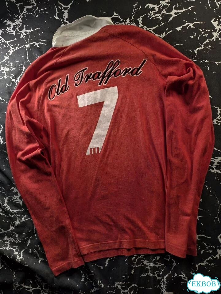 Винтажный лонгслив Adidas Manchester United. Ориг фото 1