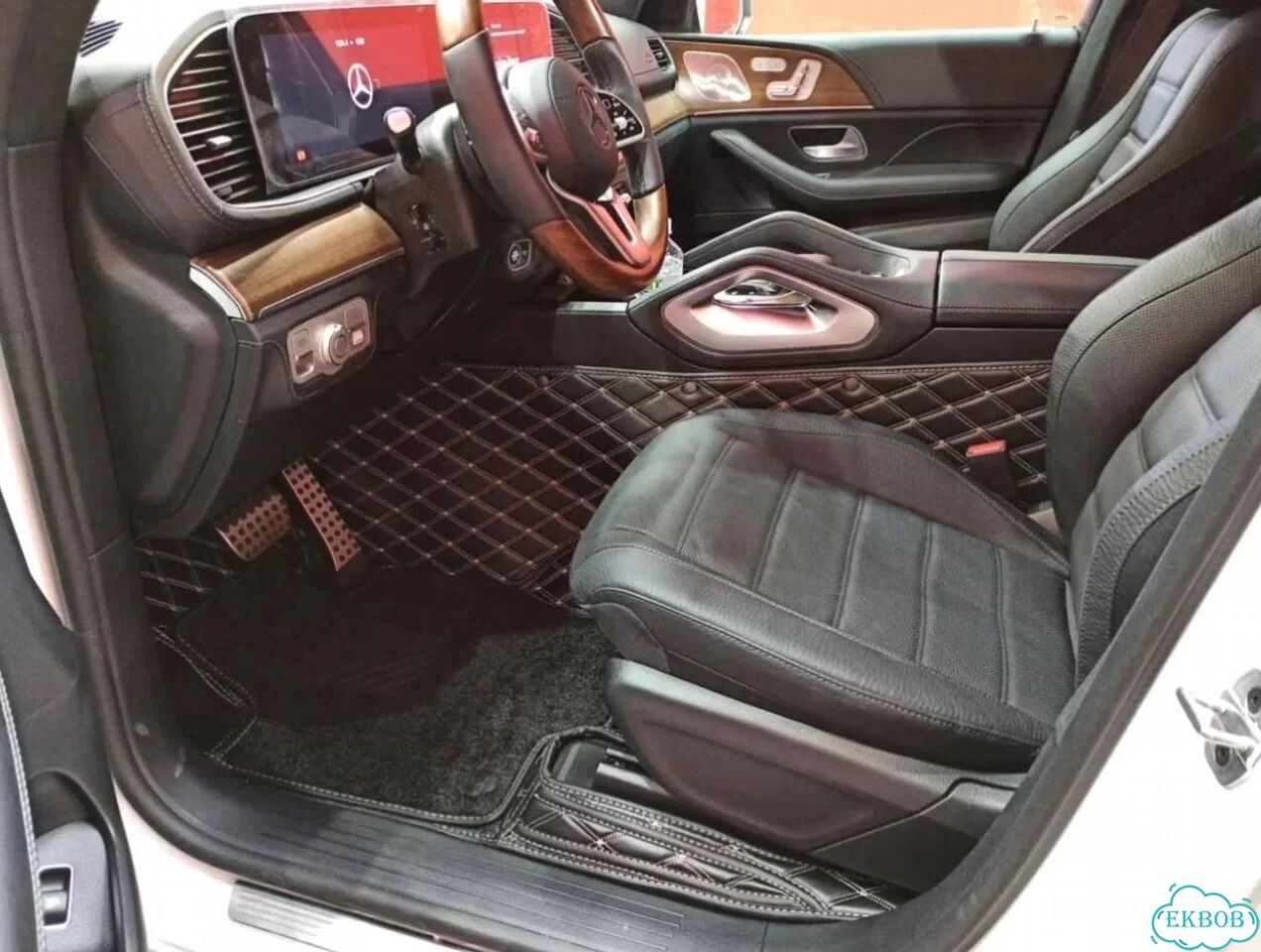 3D коврики MB GLS 2021 7 фото 1