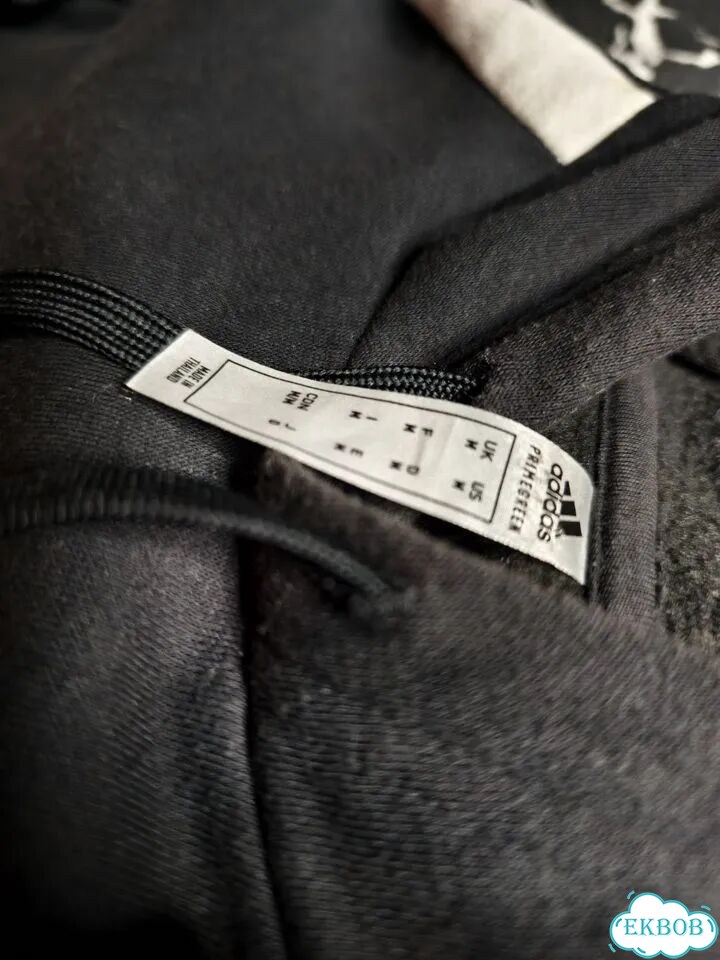 Хлопковое худи Adidas. Оригинал фото 3