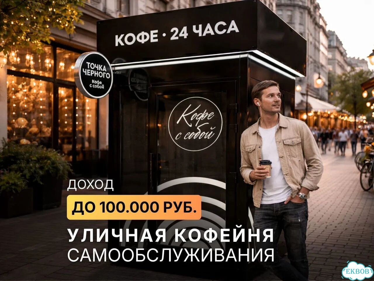 Кофейня самообслуживания — доход без усилий фото 1