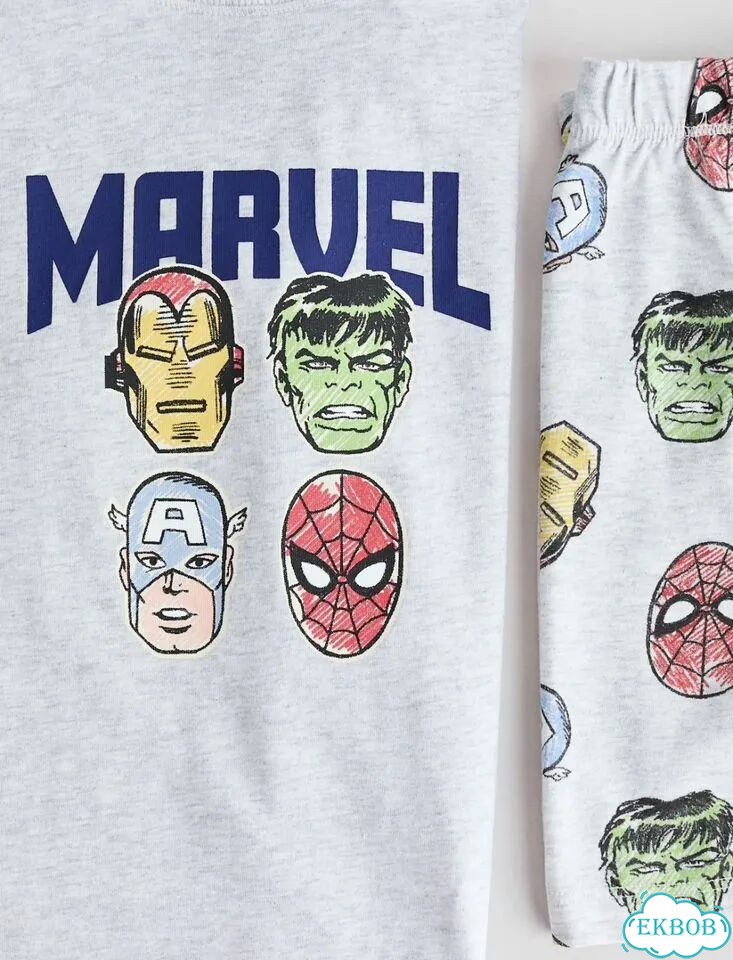 Пижама для мальчика Marvel 122/128,134/140 h&m фото 2