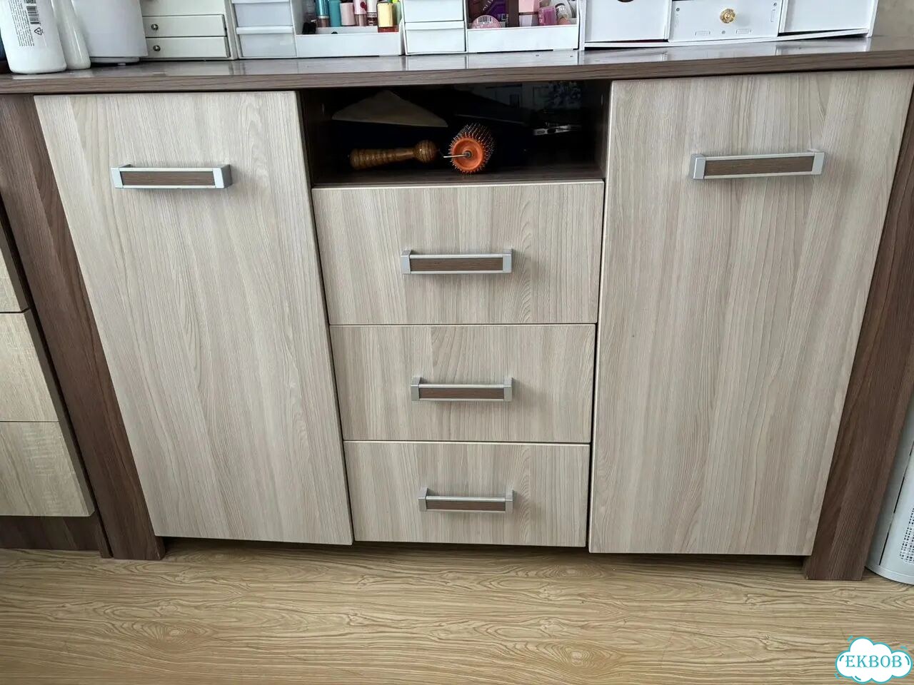 Компьютерный стол комод полка фото 8
