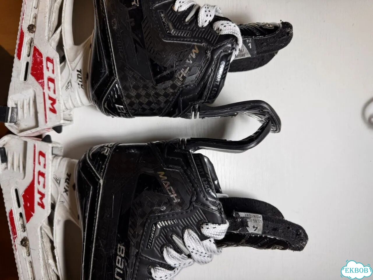 Профессиональные Хоккейные коньки Bauer mach фото 9