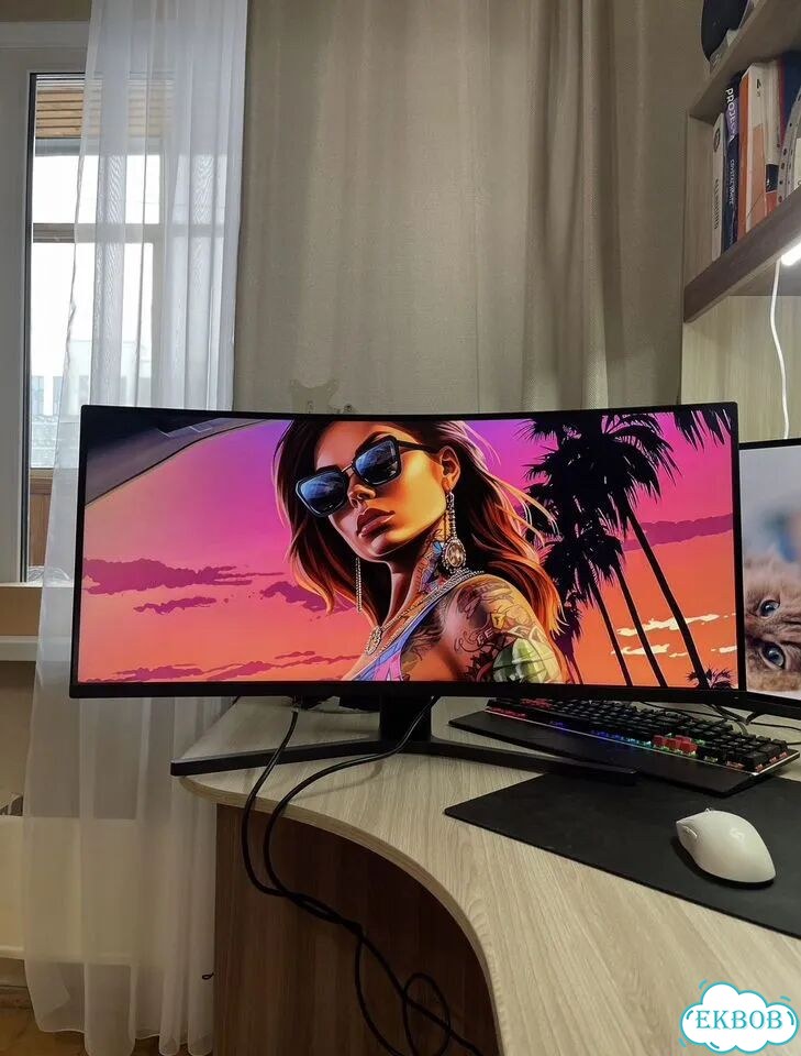 34 Xiaomi Mi Curved Gaming 4K 144 гц топовый фото 1