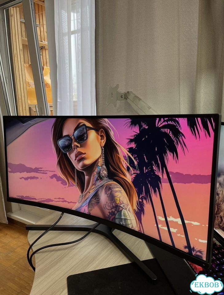 34 Xiaomi Mi Curved Gaming 4K 144 гц топовый фото 3
