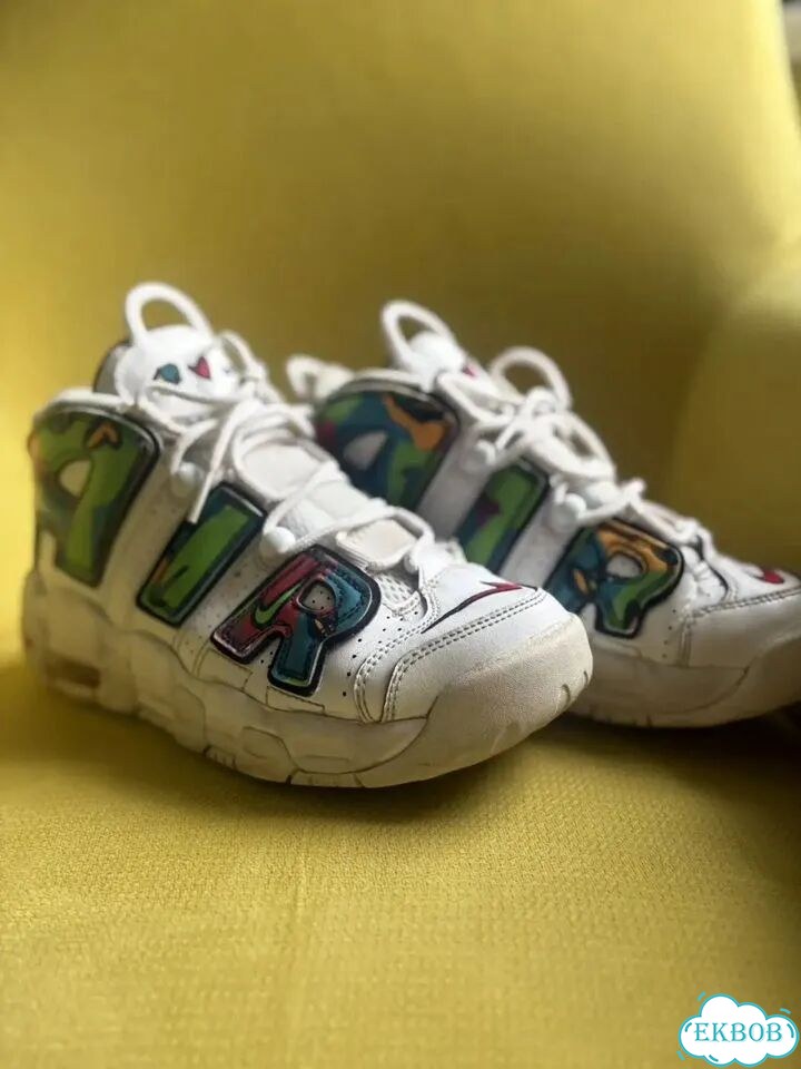 Nike air more uptempo GS фото 2