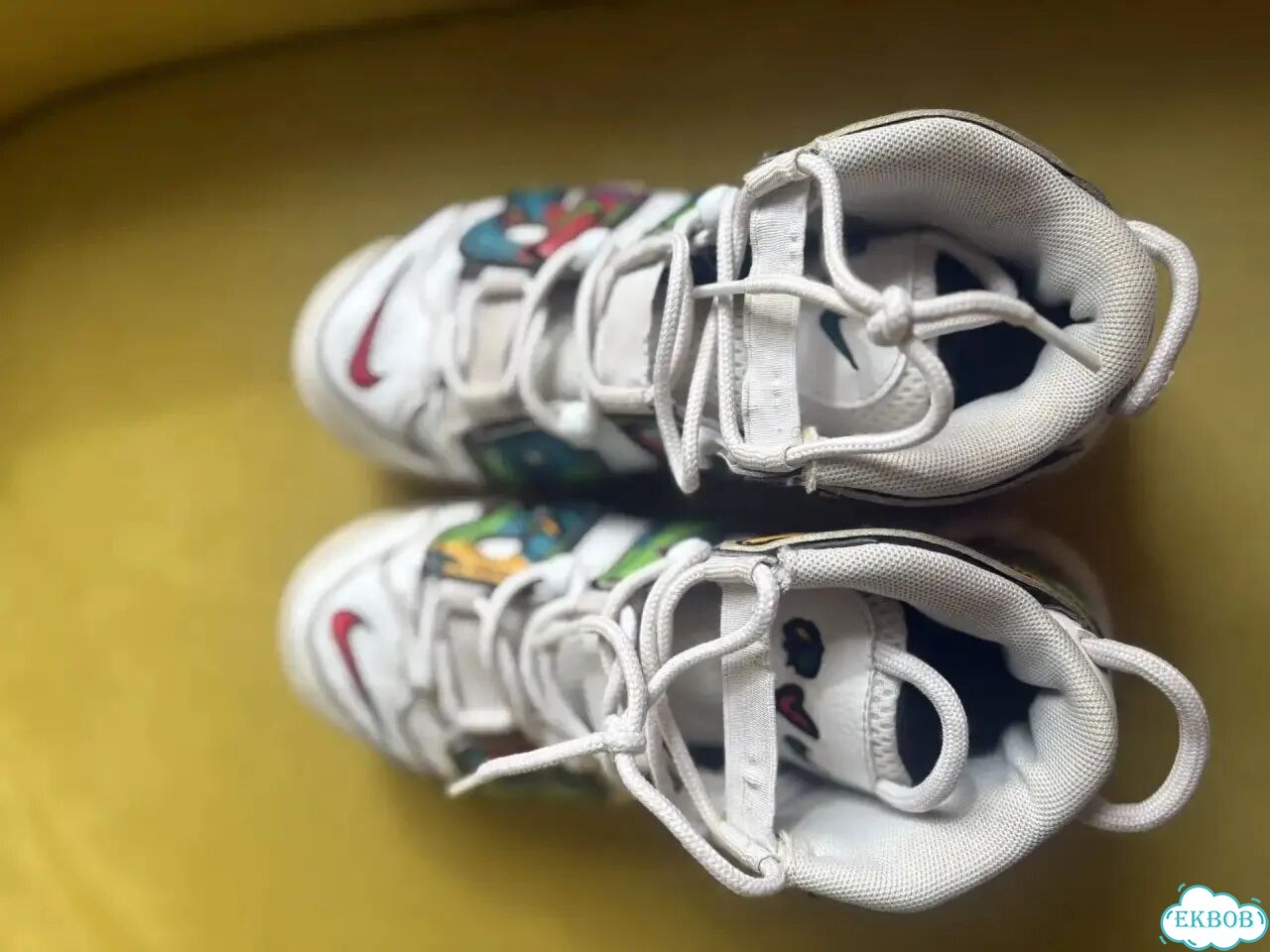 Nike air more uptempo GS фото 5