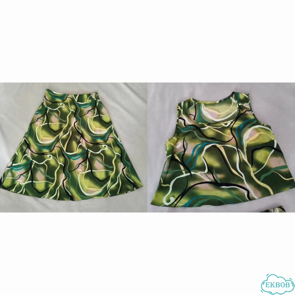 Женская Юбка топ летняя шифон 48 L 50 L/XL фото 1