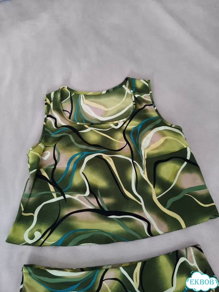 Женская Юбка топ летняя шифон 48 L 50 L/XL фото 3