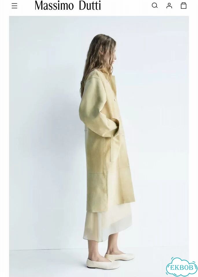 Massimo dutti балетки новые. 39размер. Кожа нат фото 4