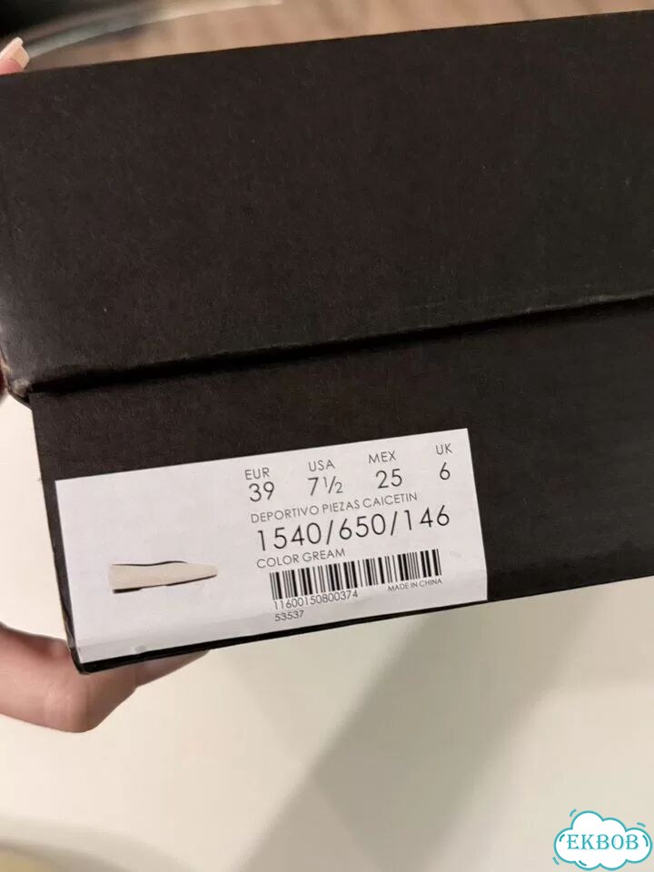Massimo dutti балетки новые. 39размер. Кожа нат фото 8
