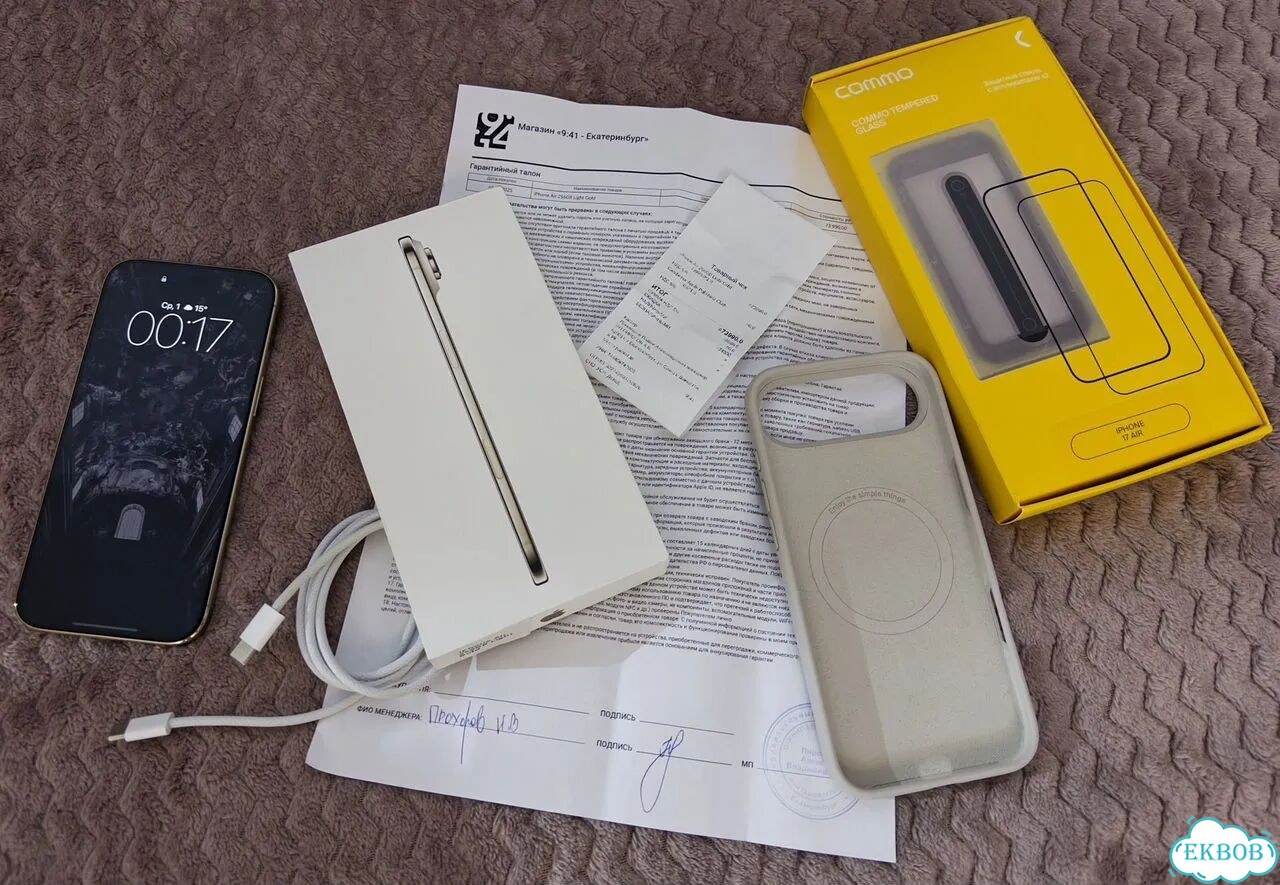 iPhone Air, 256 ГБ, eSIM фото 1