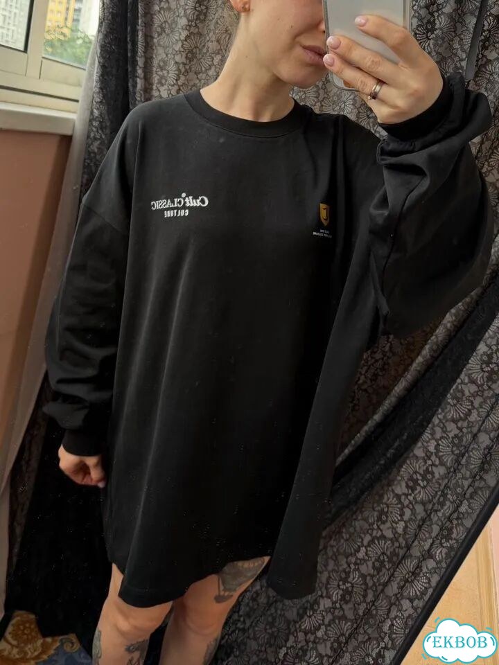 Cult brand лонгслив черный состояние нового фото 1