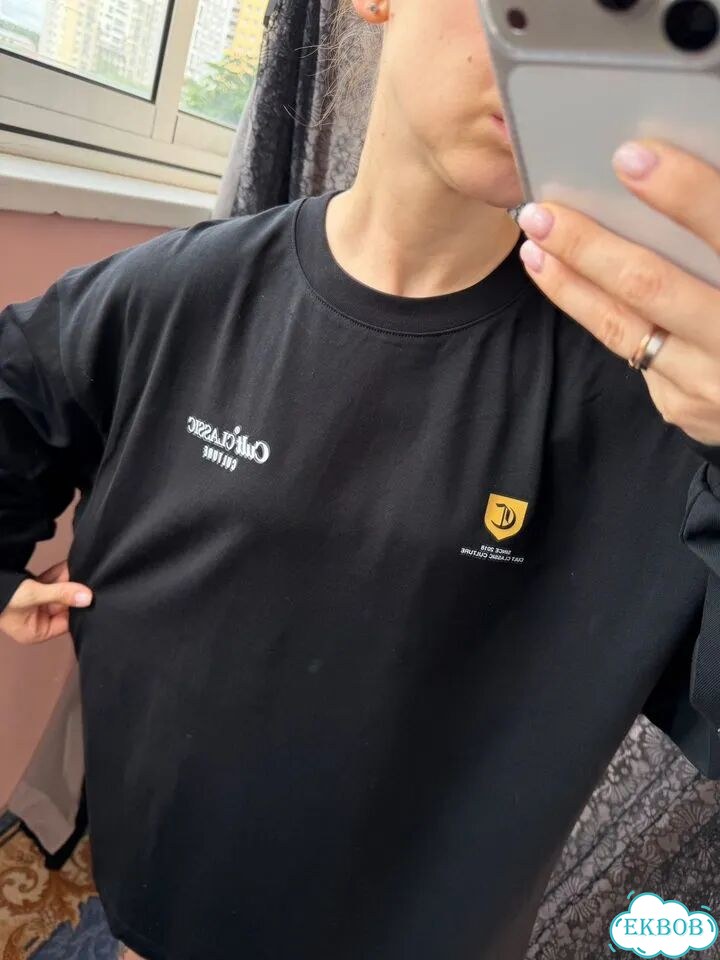 Cult brand лонгслив черный состояние нового фото 2