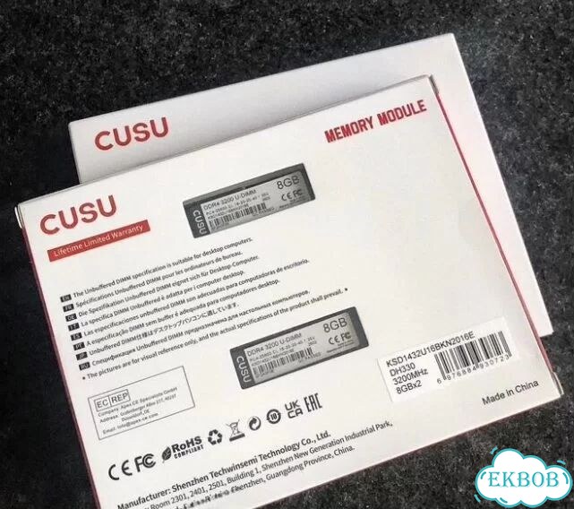 Cusu ddr4 16gb (бронь для Александра) фото 1