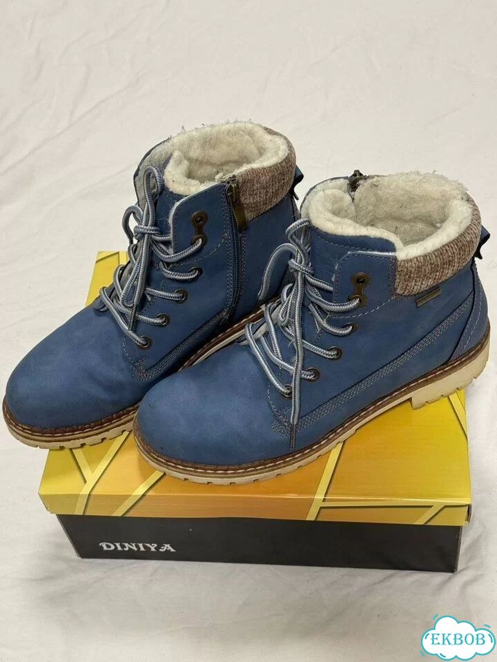 Женские зимние ботинки на мexy фото 1