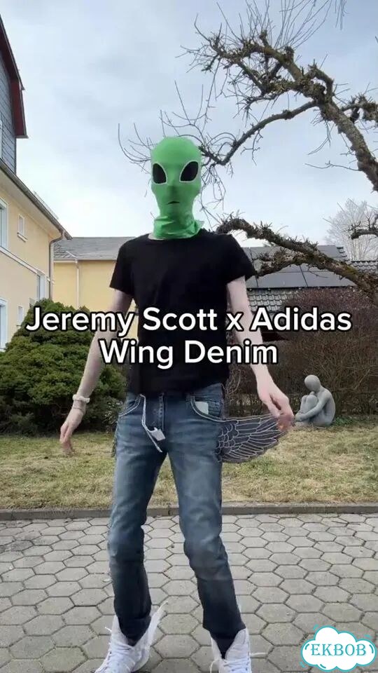 Джинсы jeremy scott x adidas фото 1