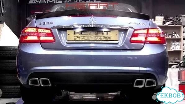 Насадки на выхлоп amg 63 фото 6