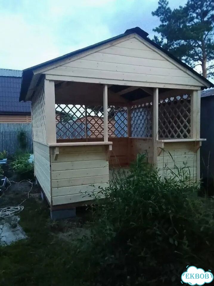 Беседка для дачи фото 1