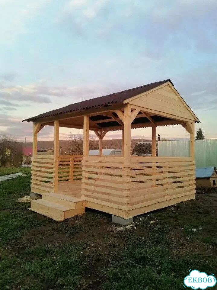 Беседка для дачи фото 10