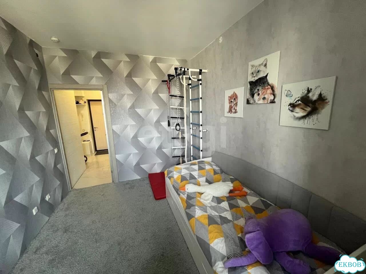 2-к. квартира, 55,4 м², 8/25 эт. фото 10