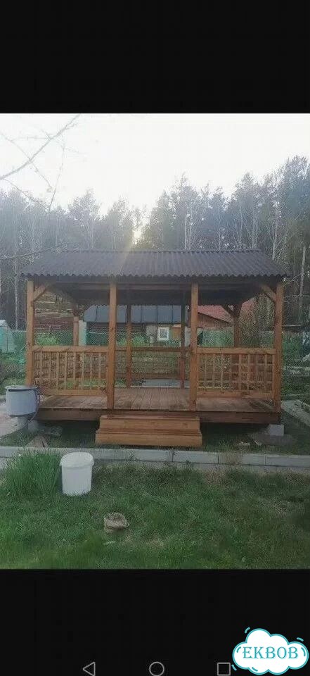 Беседки шатер/домик/с хозблоком фото 3