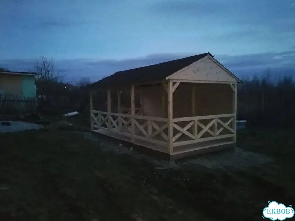Беседка домик фото 4