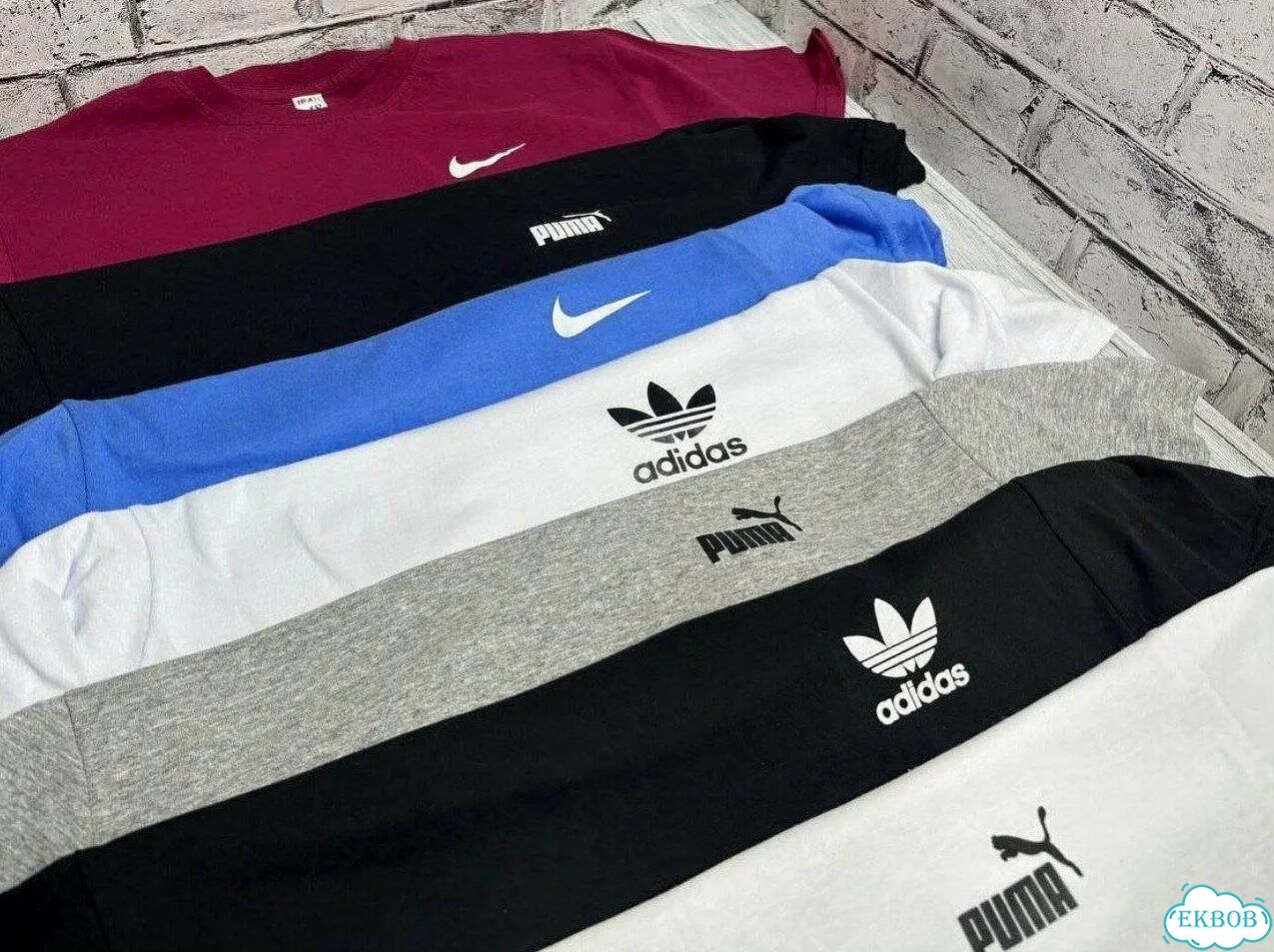 Футболка Adidas хлопок фото 1