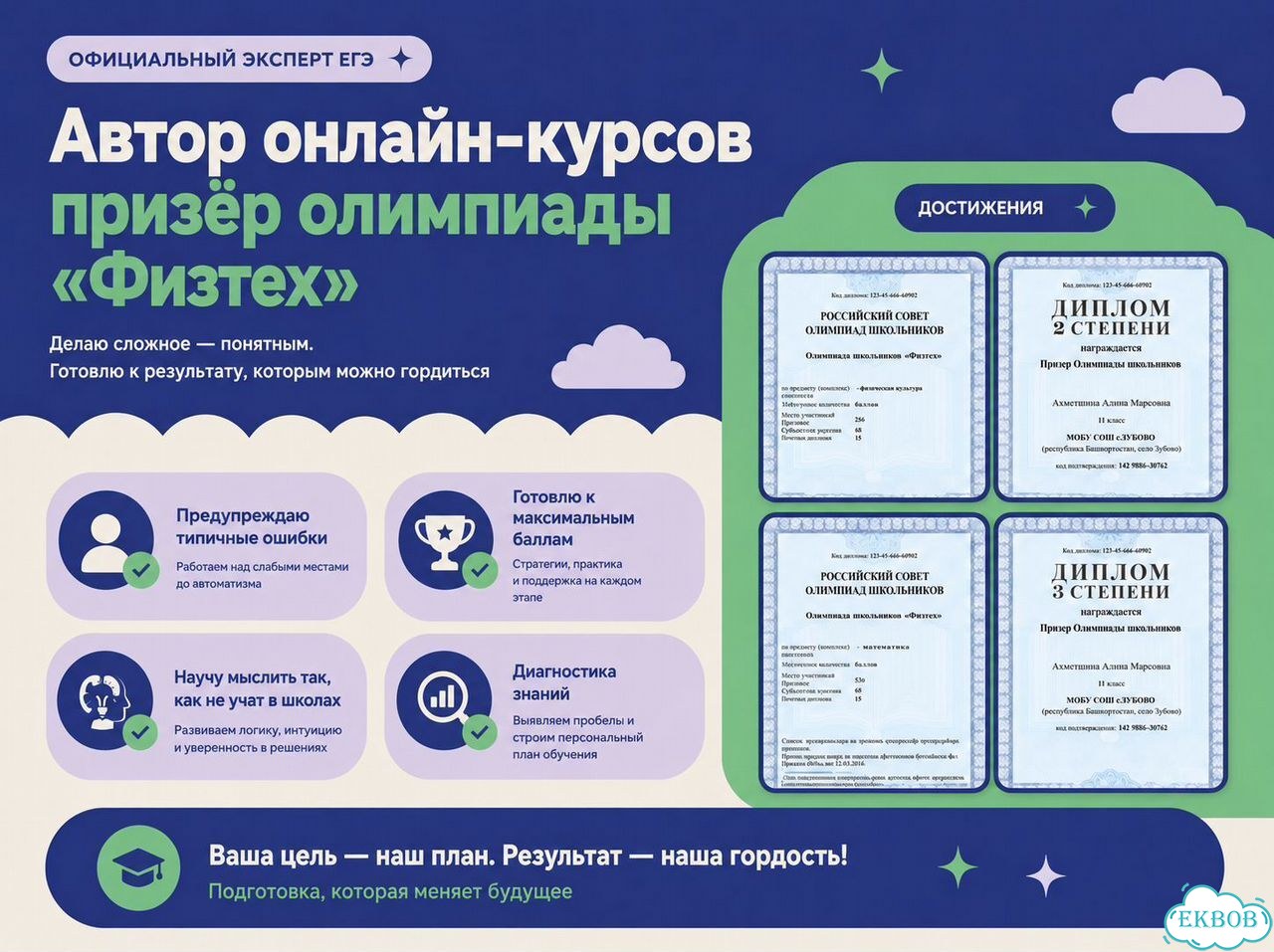 Репетитор по математике ОГЭ / ЕГЭ Онлайн. Лето фото 8