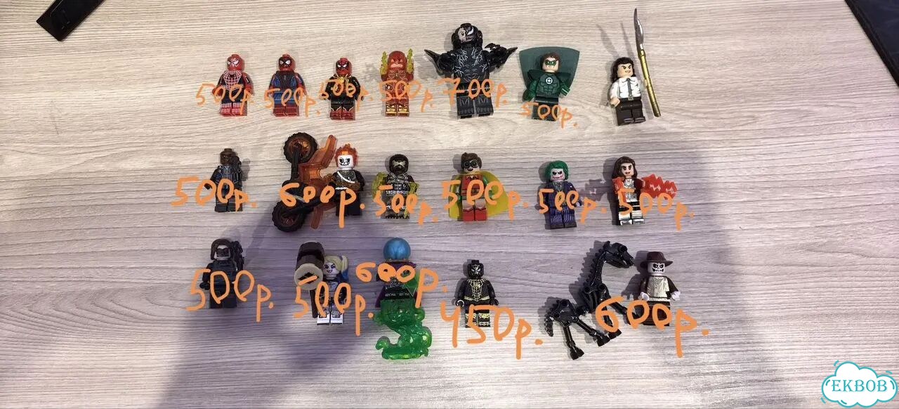 Lego фигурки марвел И дс фото 1