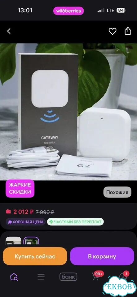 Безпроводной шлюз для умного дома фото 2