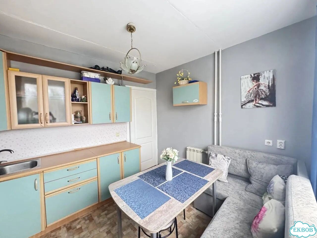 1-к. квартира, 44 м², 1/5 эт. фото 6