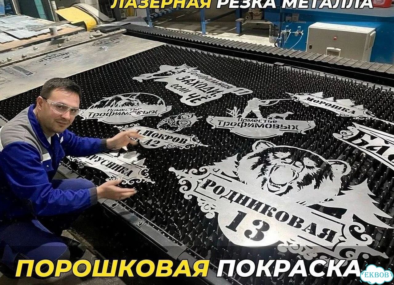 Уникальная металлическая вывеска по фото питомца фото 4