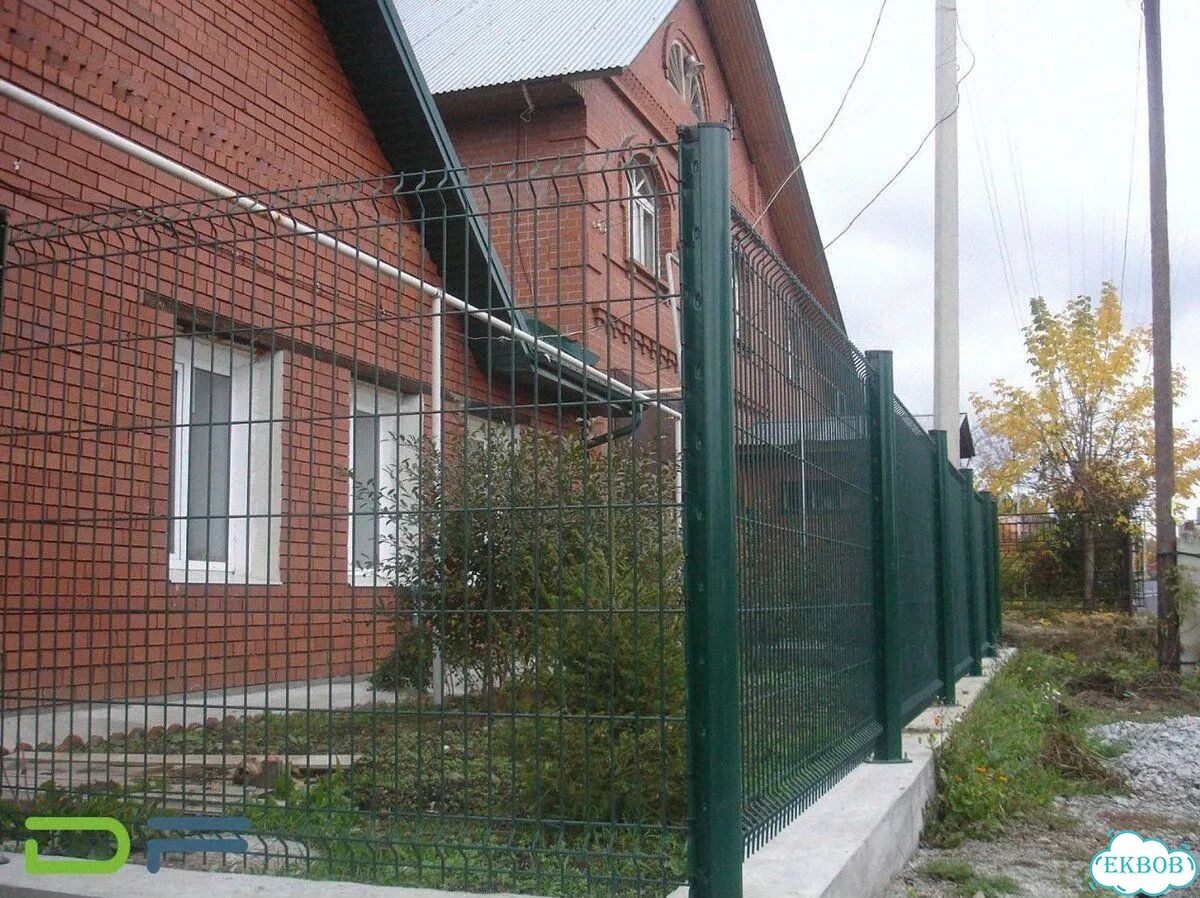 3 д забор секции фото 3