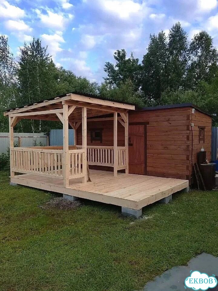 Изготовление беседок из дерева фото 3
