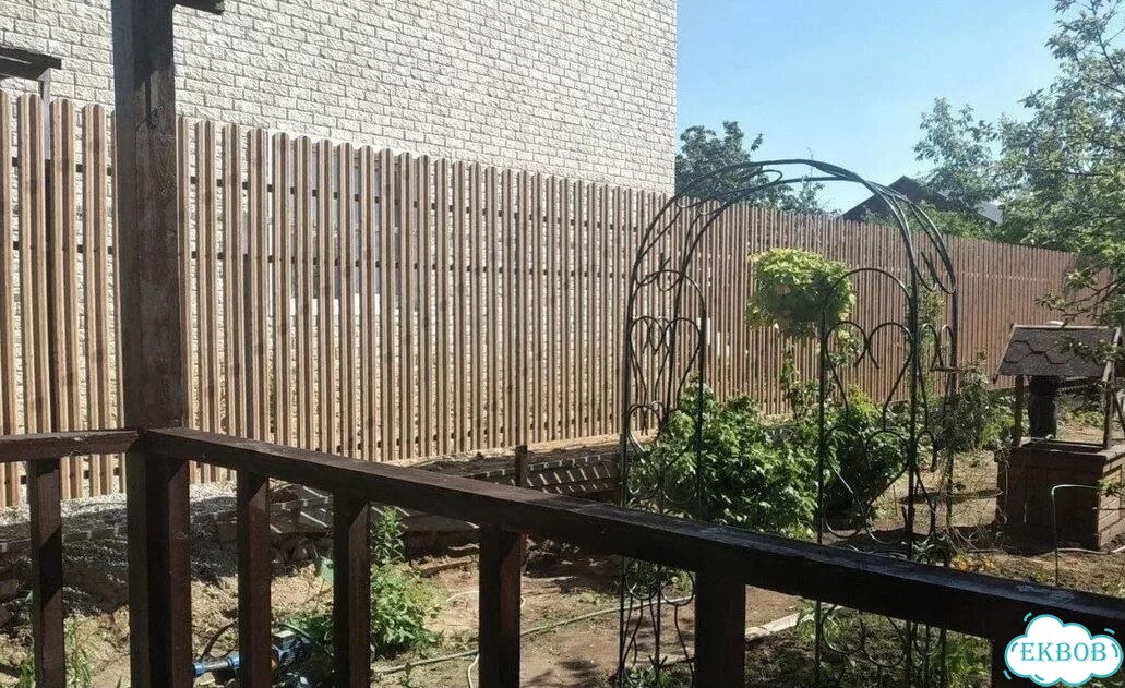 Металлический штакетник фото 5
