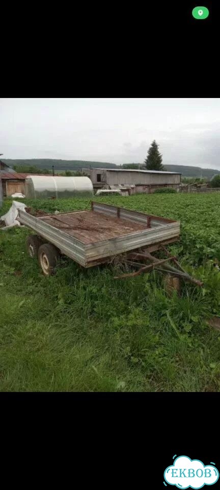 Прицеп легковой двухосный фото 1