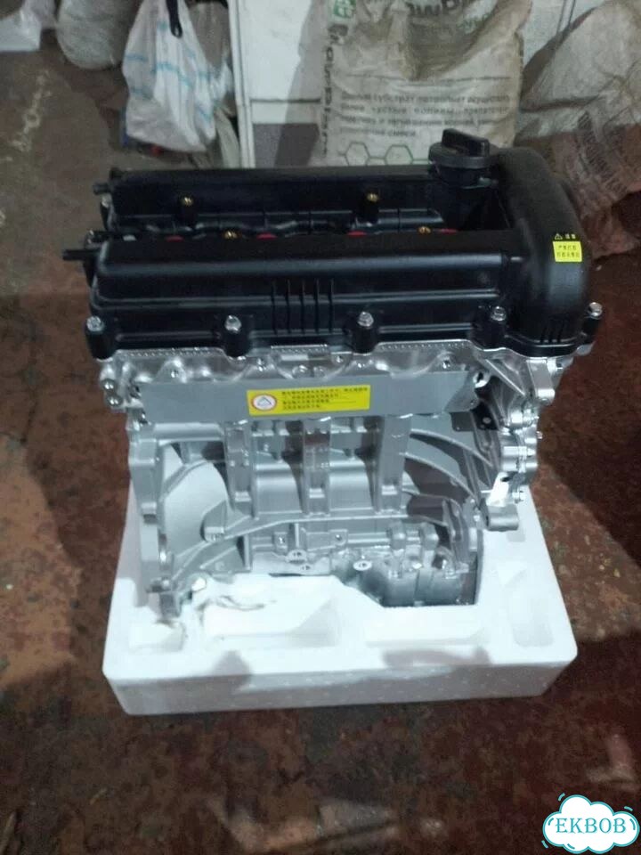 Двигатель новый G4FC 1.6 Hyundai Solaris Kia Rio фото 1