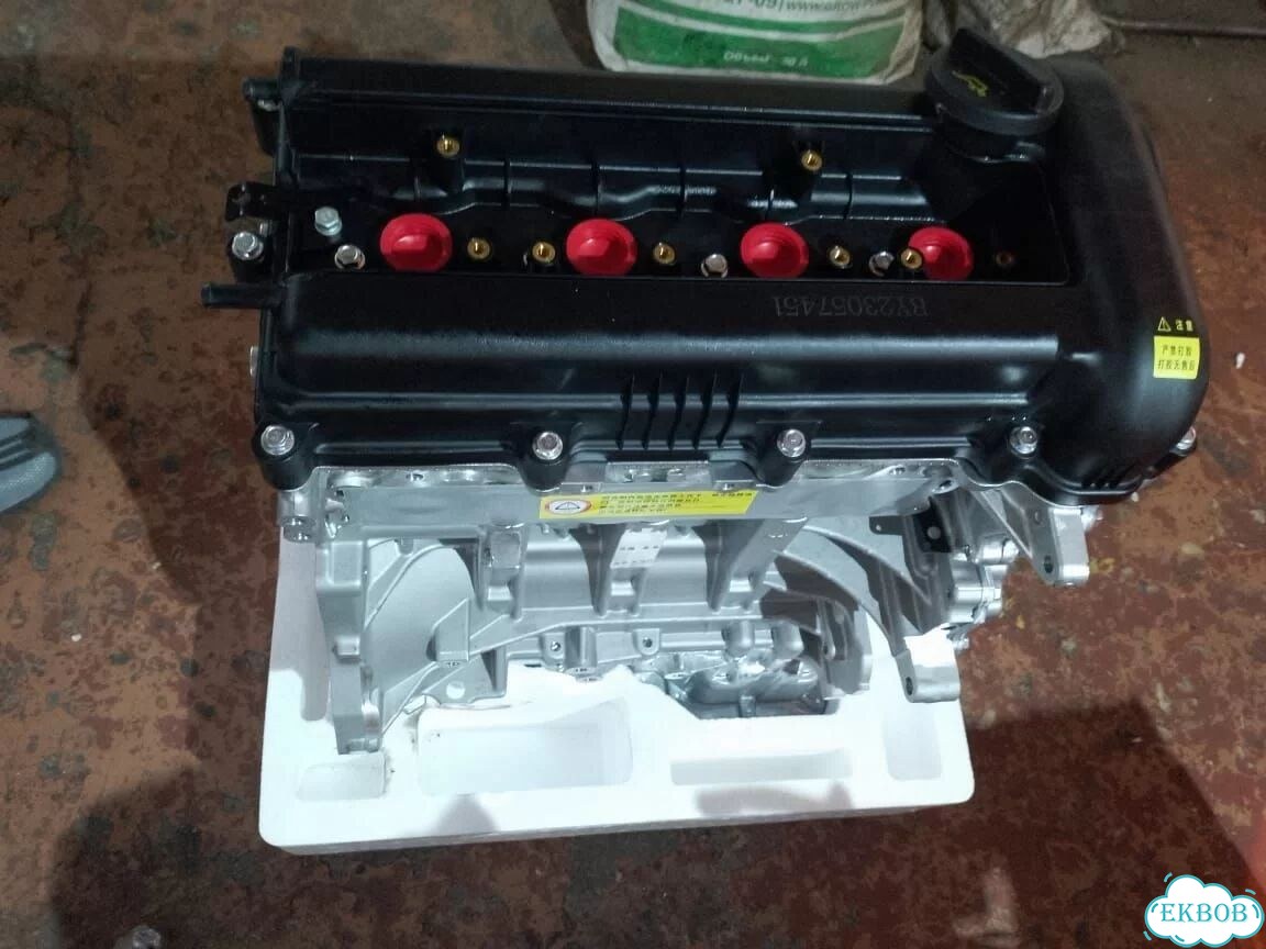 Двигатель новый G4FC 1.6 Hyundai Solaris Kia Rio фото 5