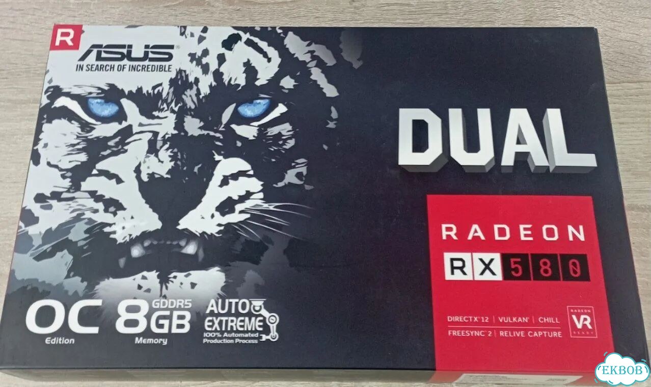 Видеокарта dual radeon RX 580 8GB фото 4