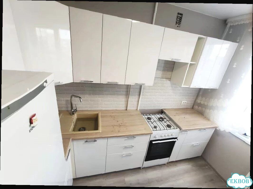 Кухня из модулей мдф универсальный вариант фото 8